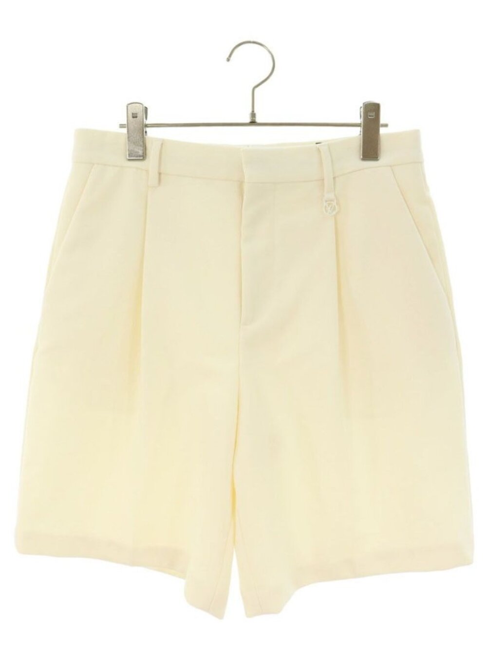 Louis Vuitton Iq1 Wool Blend Tailored Shorts 36